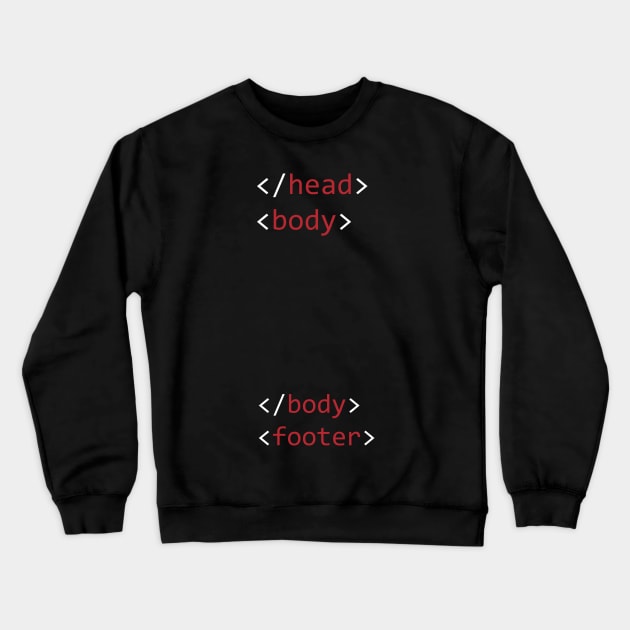 Funny programming Crewneck Sweatshirt by jopska